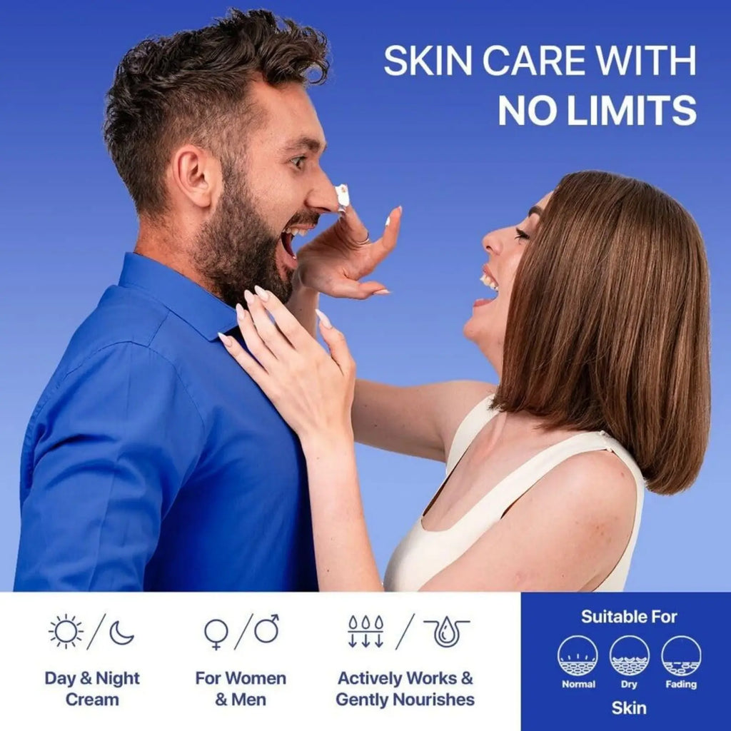 Crema Facial de Colágeno con Retinol y Ácido Hialurónico — Antiedad Día y Noche