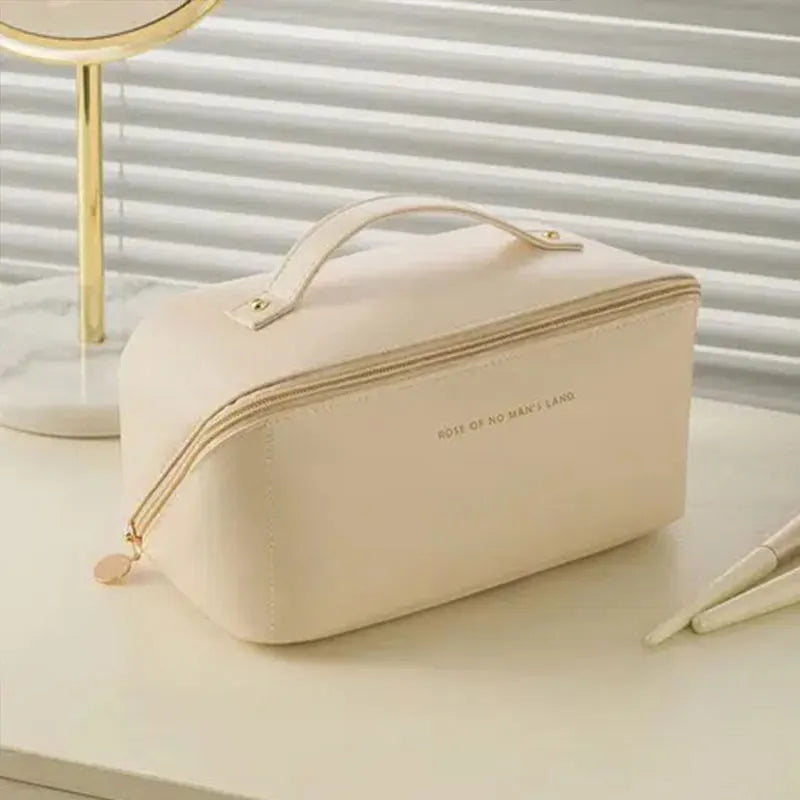 Bolsa de Maquillaje Impermeable de Gran Capacidad — Organizador de Belleza y Skincare