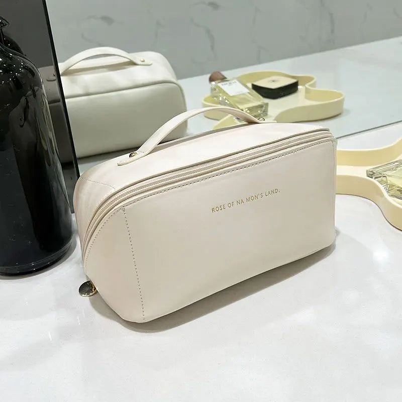 Bolsa de Maquillaje Impermeable de Gran Capacidad — Organizador de Belleza y Skincare