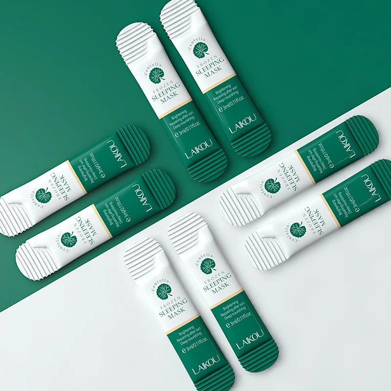 Mascarillas Faciales Nocturnas LAIKOU — Pack de 7 Variedades | Korean Skincare